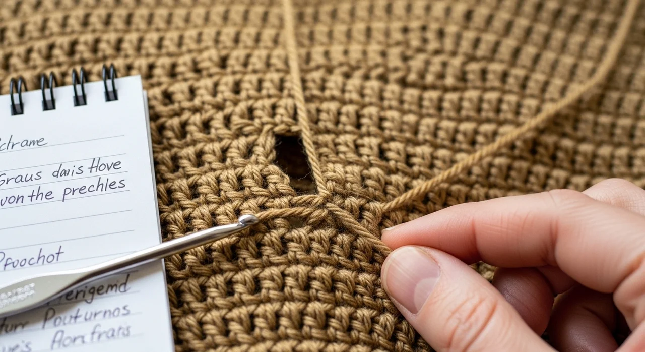 실전! 코바늘 도안 적용 및 연습 팁