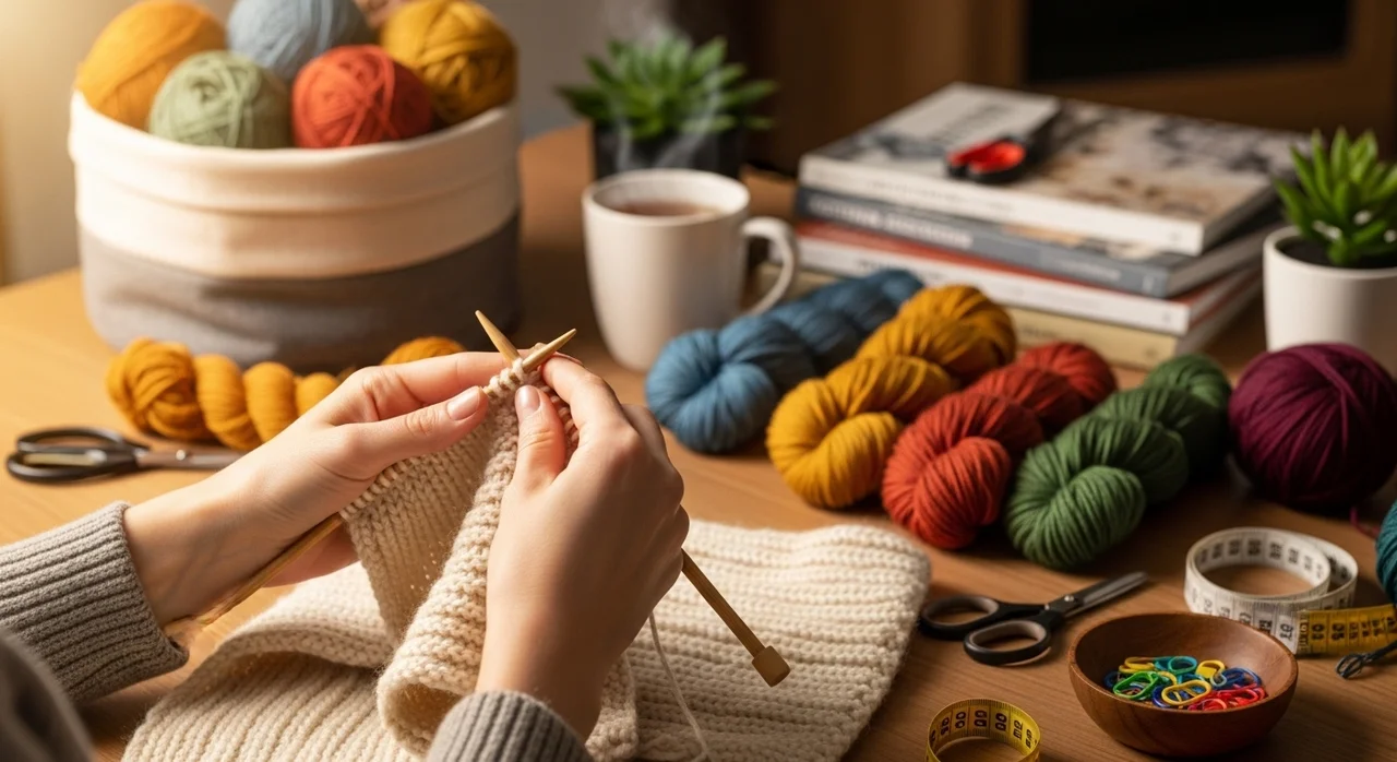 대바늘 뜨개, 도안 해독이 첫걸음!