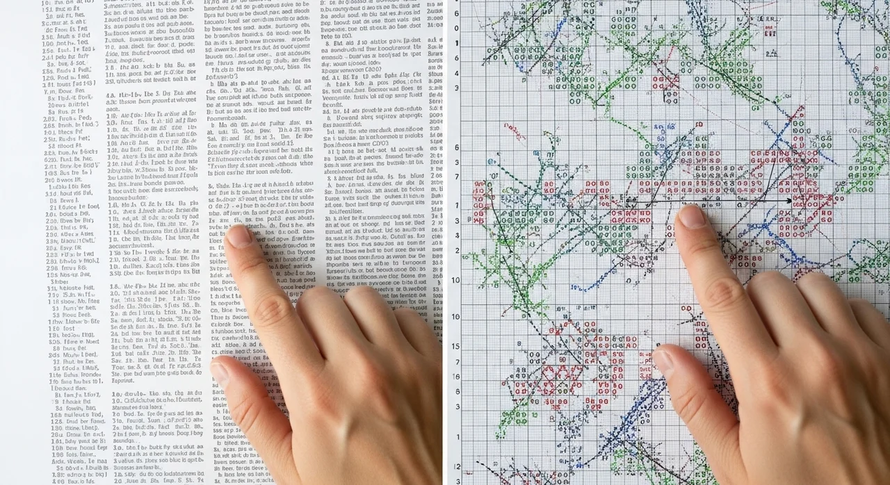 서술형 도안과 그림(차트) 도안 이해하기