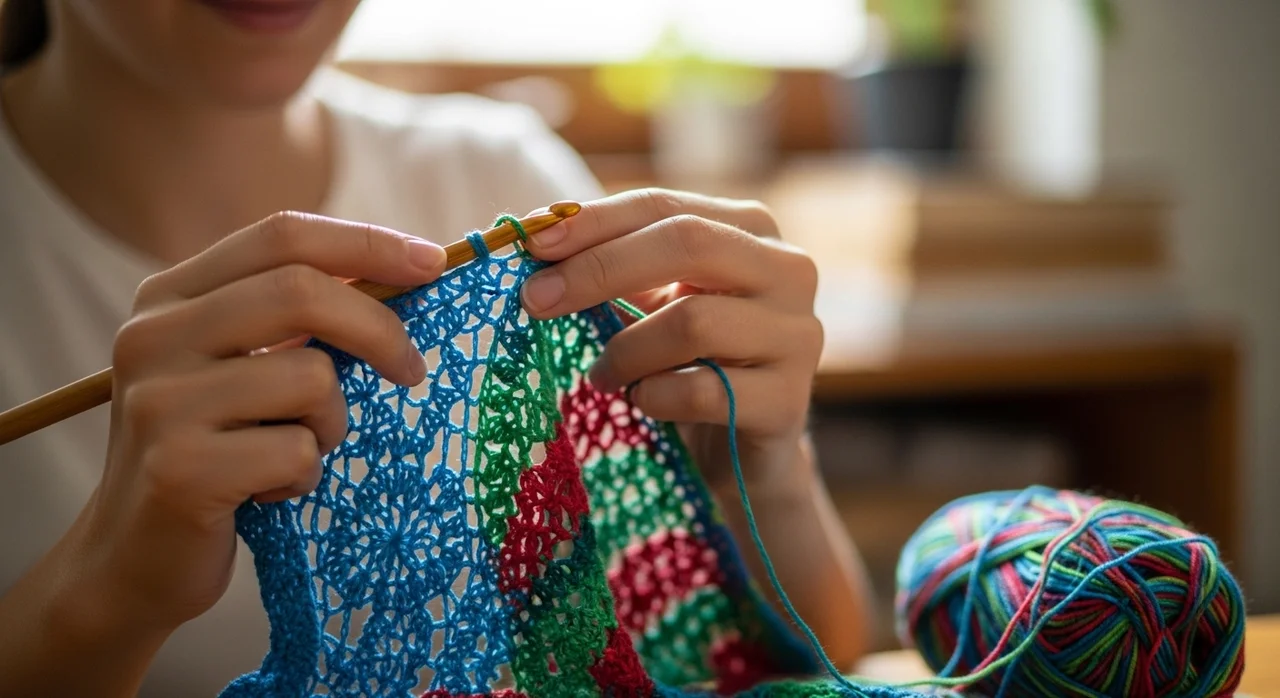 코바늘 뜨개, 꾸준함이 완성도를 만듭니다