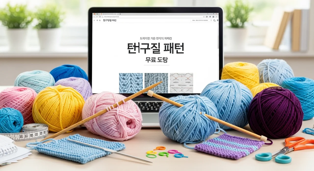 국내 손뜨개 무료도안 사이트, 어디서부터 시작해야 할까요?