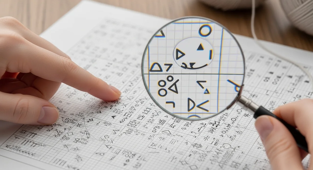 필수 마스터! 일본 손뜨개 기호와 약어 해독