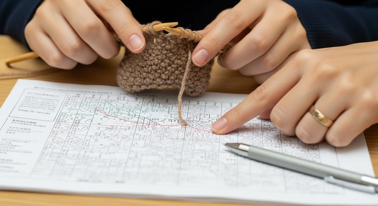 단계별로 배우는 도안 읽는 법: 게이지부터 마무리까지