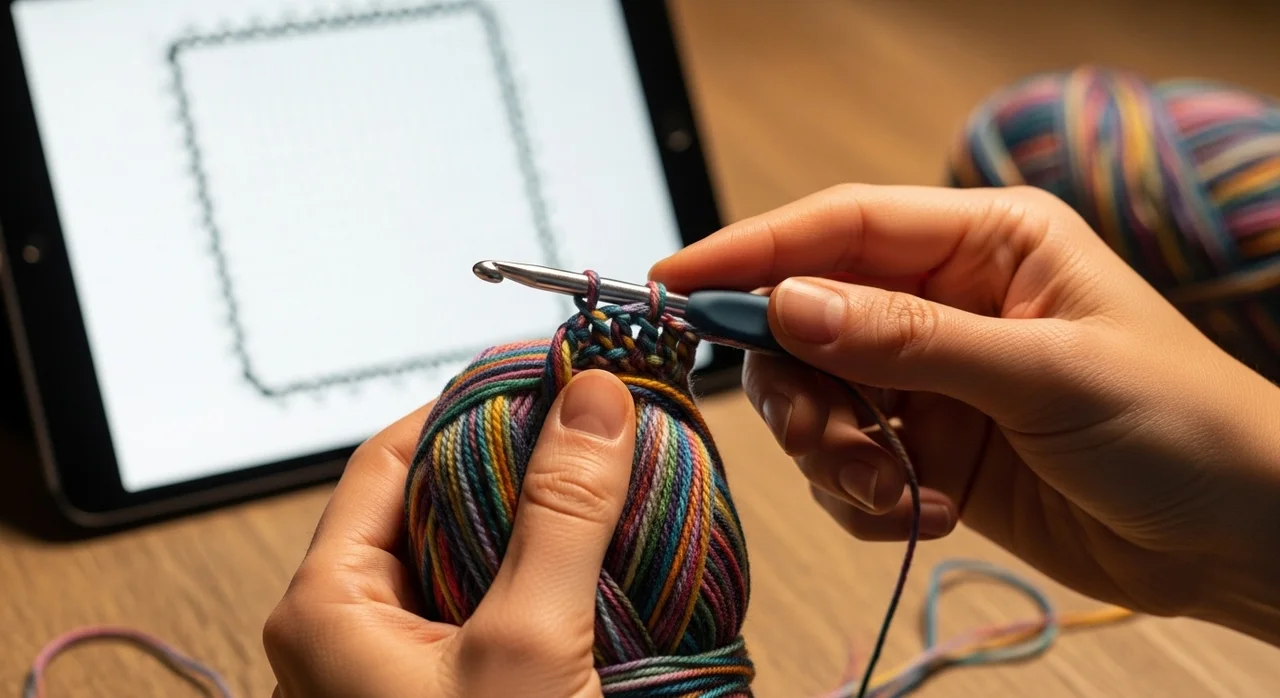 나만의 코바늘 도안, 이제 직접 만들어 보세요!