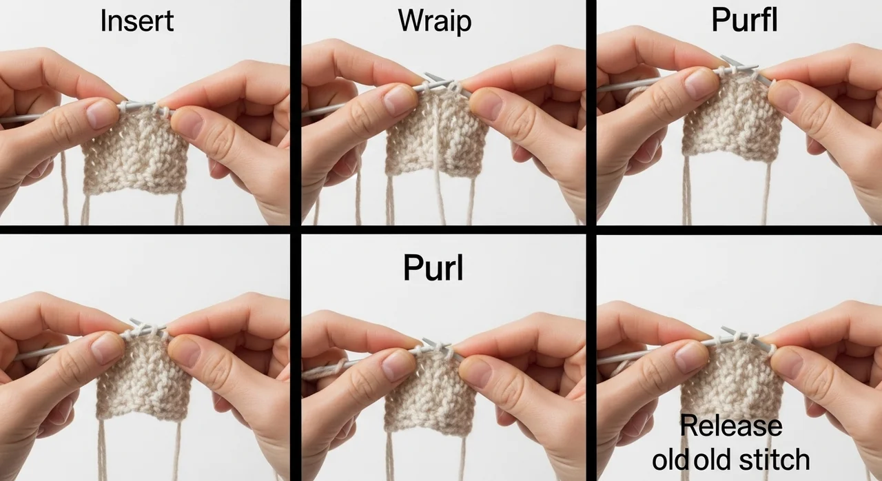 대바늘 안뜨기 뜨는방법: 겉뜨기의 짝꿍 완벽 이해하기