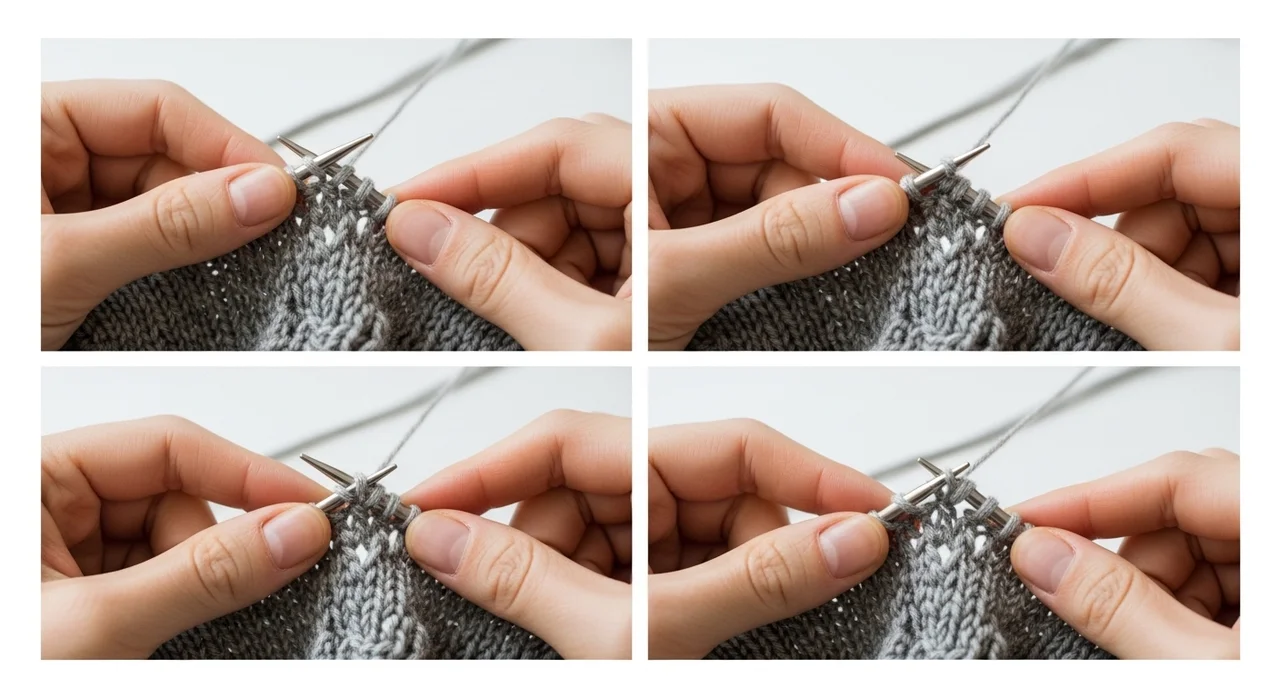 대바늘 겉뜨기 완벽 가이드: 한 코, 한 코 정성을 담아