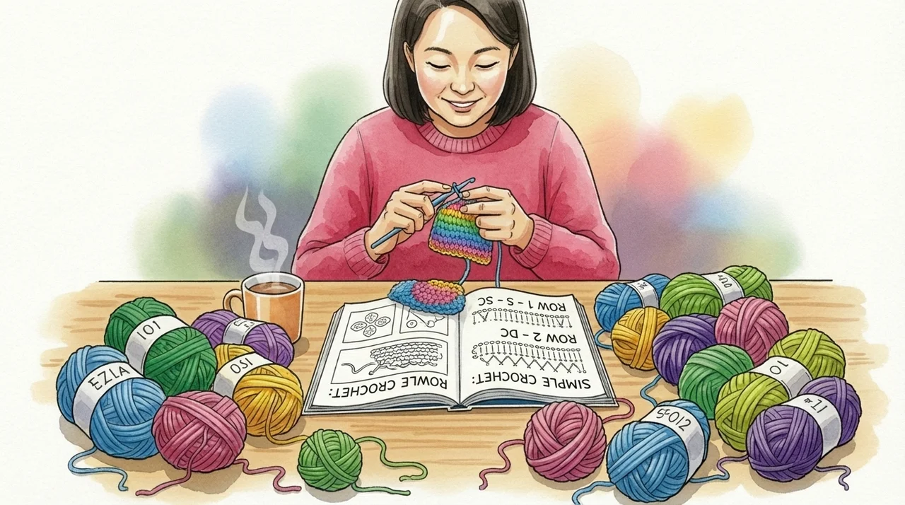영문 도안 두렵지 않아! 뜨개질용어 영어 약어 매칭 가이드