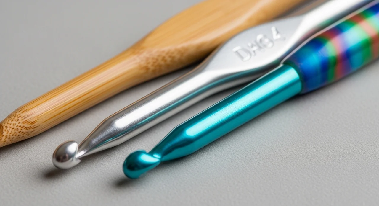 코바늘 재질에 따른 분류와 특징