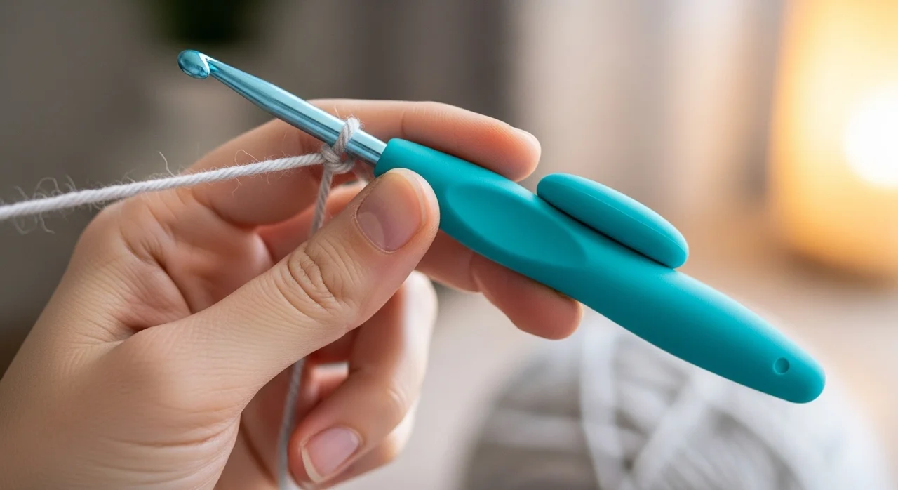 손목 건강을 위한 인체공학적(Ergonomic) 코바늘