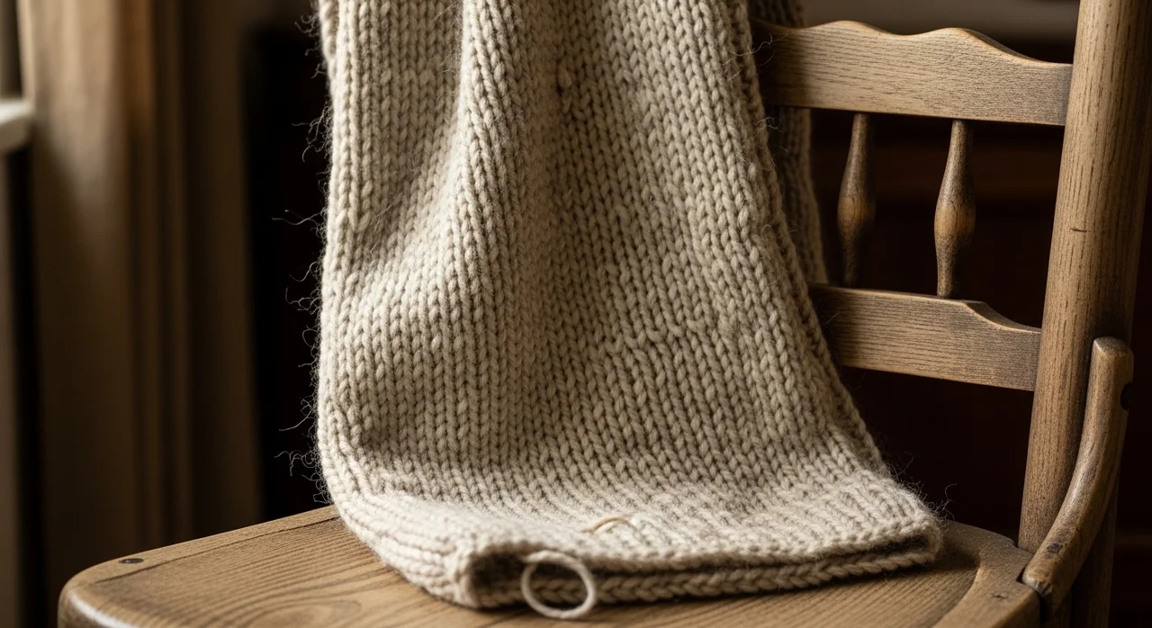 4. 대바늘 입문의 정석, '쁘띠 목도리'