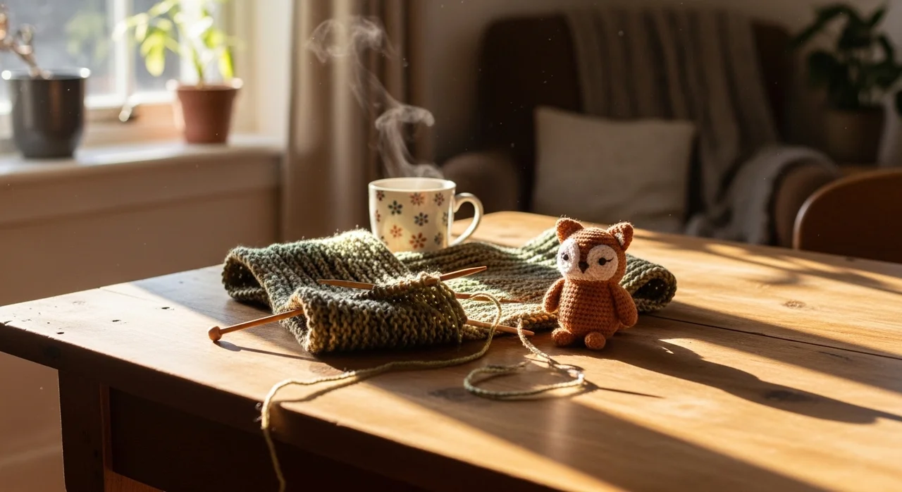 뜨개질 입문, 코바늘과 대바늘 사이에서의 고민