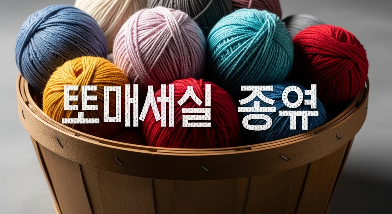 뜨개실 종류 완벽 가이드: 소재별 특징과 용도부터 다이소 추천템까지
