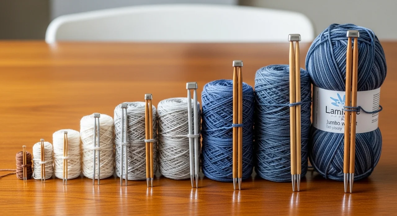 실의 굵기(Weight)와 바늘 선택 가이드