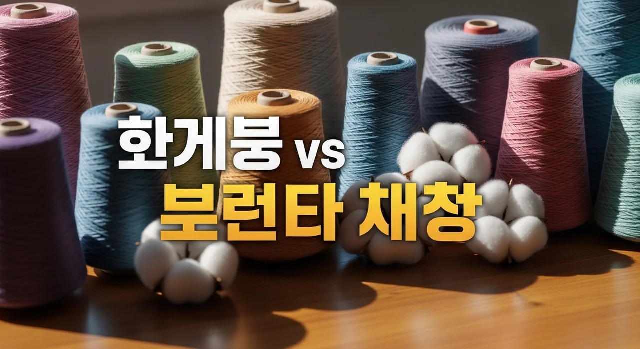 콘사 면사 뜨개실 차이점 완벽 비교! 내 작품에 딱 맞는 실 고르기