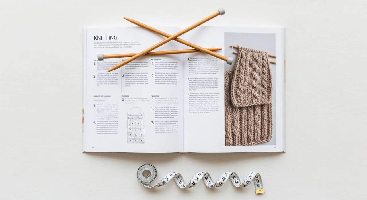 뜨개질 용어 완벽 정리: 대바늘 코바늘 영문 도안 해석 가이드
