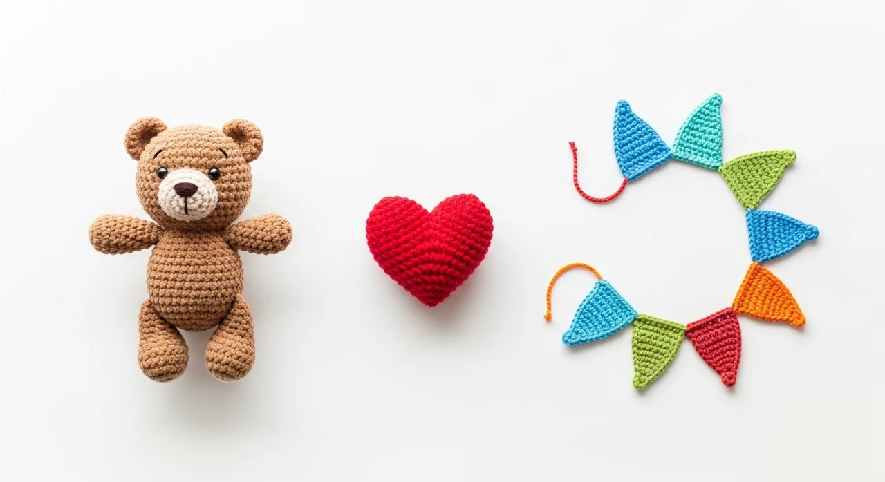 난이도별 코바늘 선물 아이템 한눈에 보기