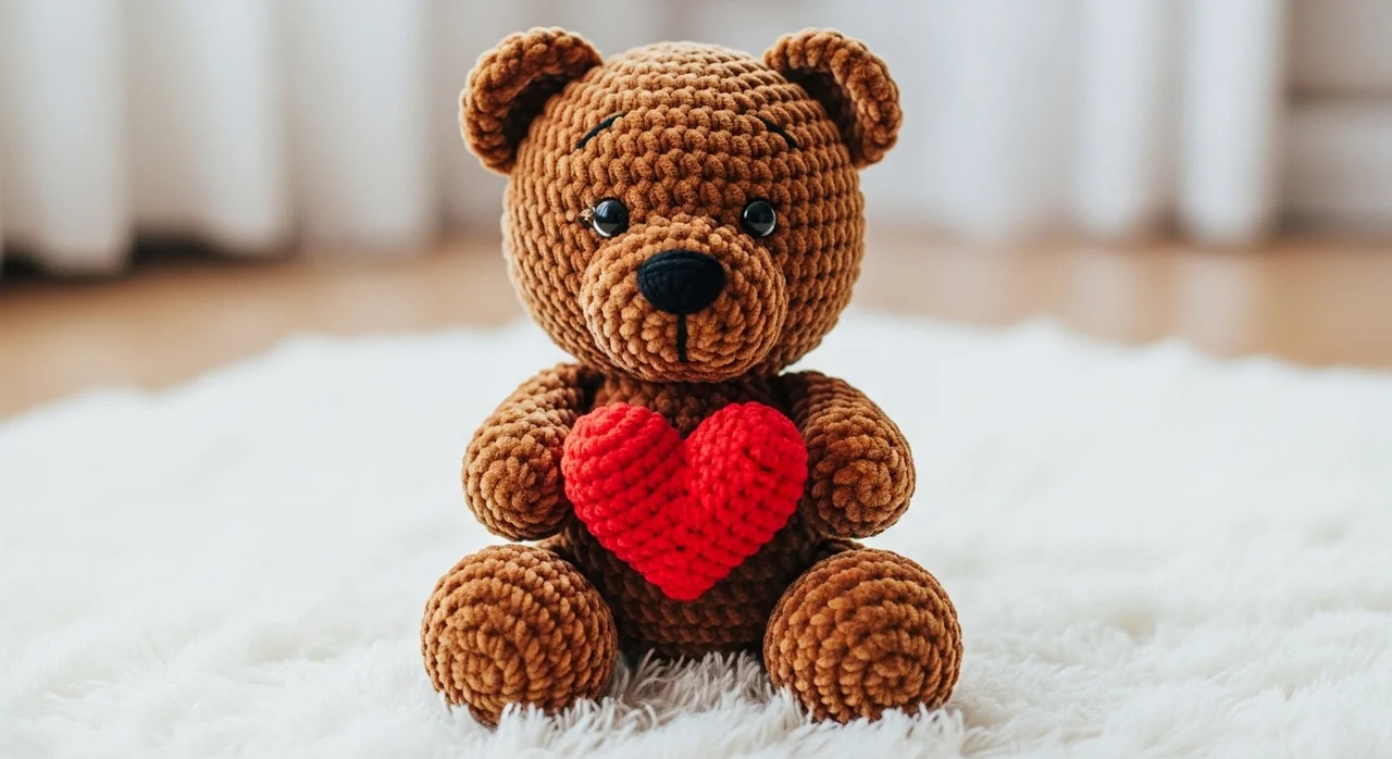 포근한 감동을 주는 벨벳 곰인형 (아미구루미)