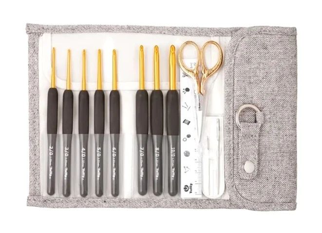 [튤립] 에티모 그레이 모사용 코바늘 세트 TEG-002