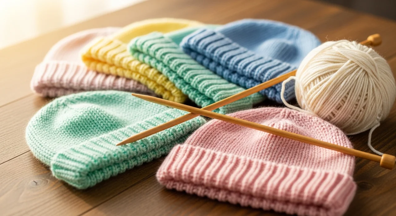 세이브더칠드런 신생아 모자뜨기 꿀키트, 초보자도 쉽게 완성하는 꿀팁