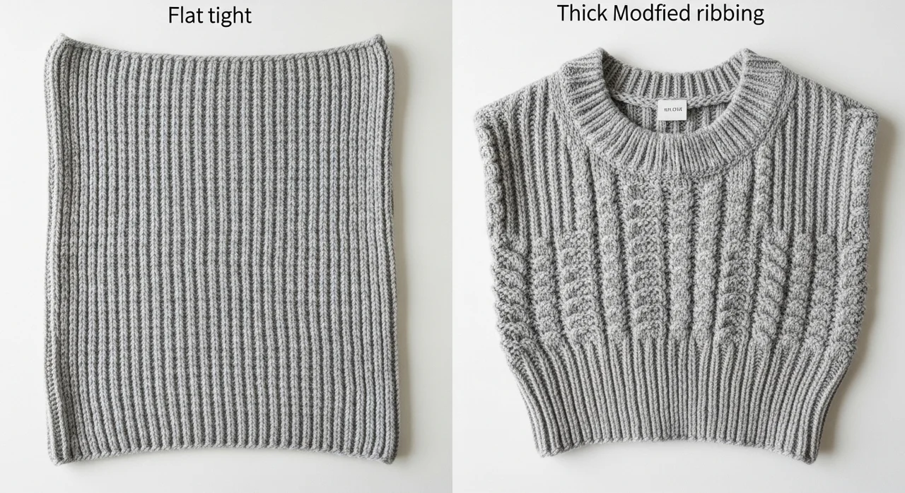 변형고무뜨기 vs 일반 고무뜨기, 무엇이 다를까?