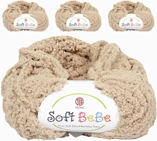 소프트베베 극세사 뜨개실