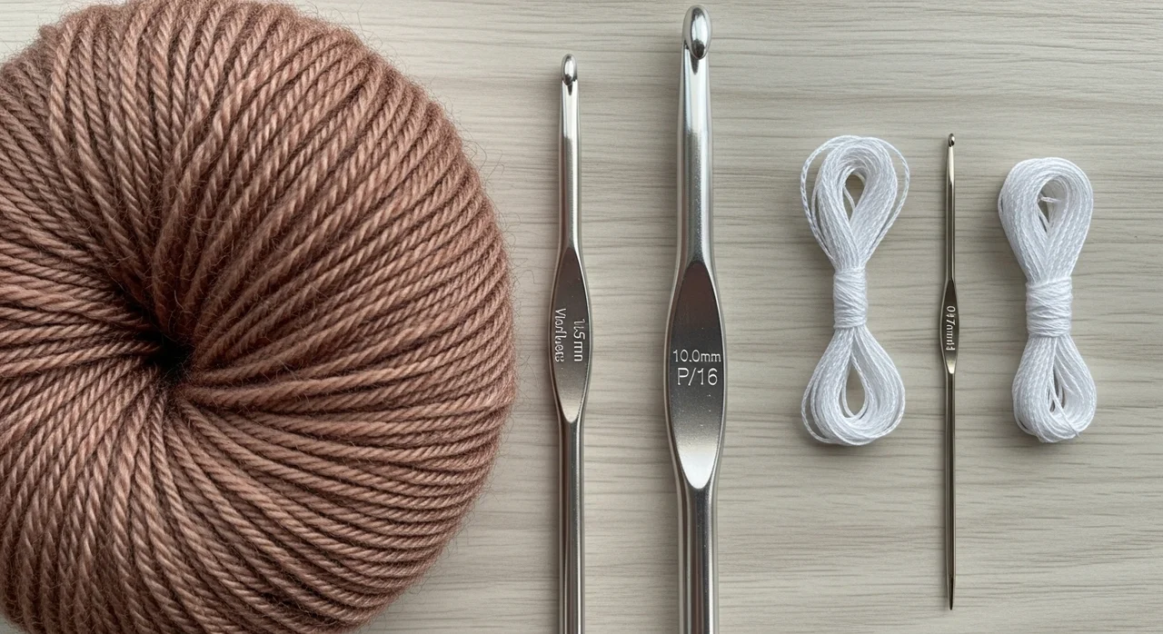 실의 굵기에 따른 바늘 선택과 머리 모양의 차이