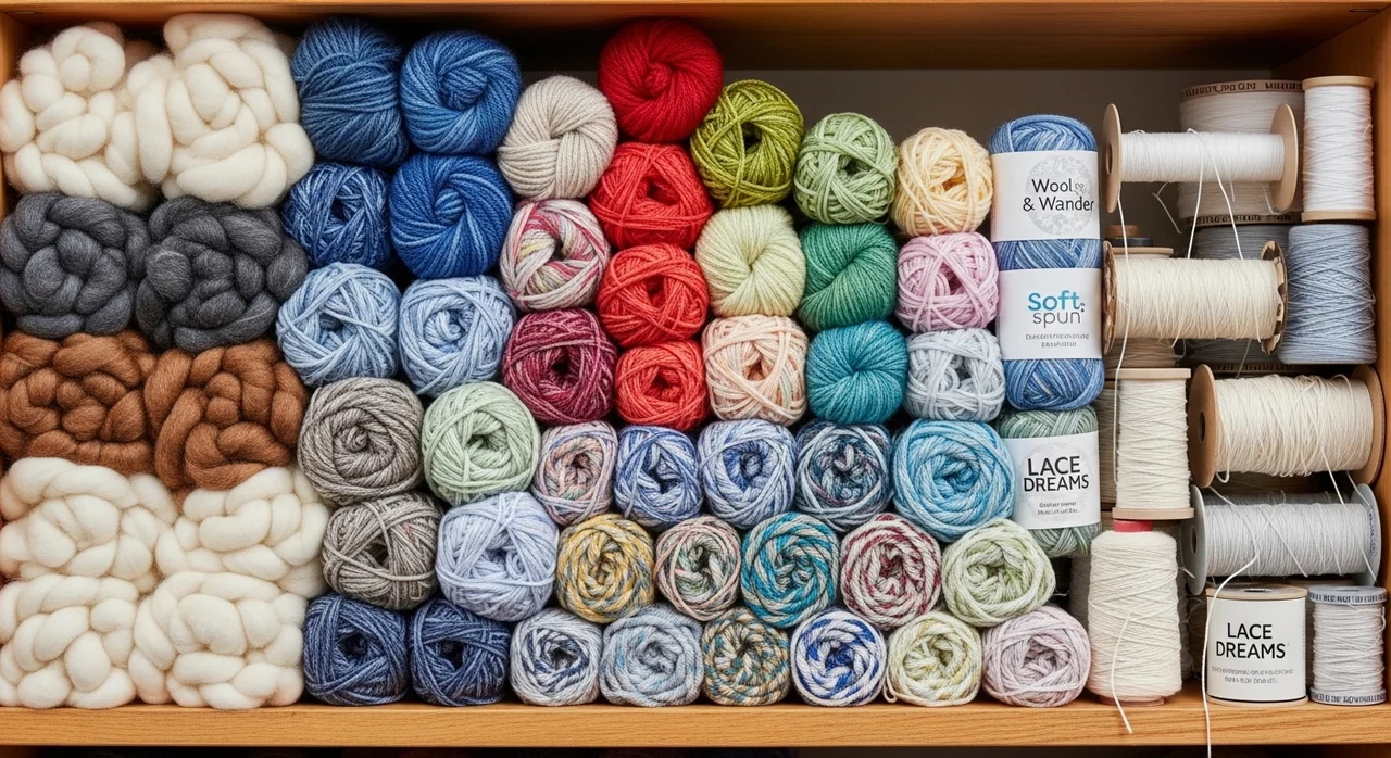 실의 굵기에 따른 찰떡궁합 바늘 선택법