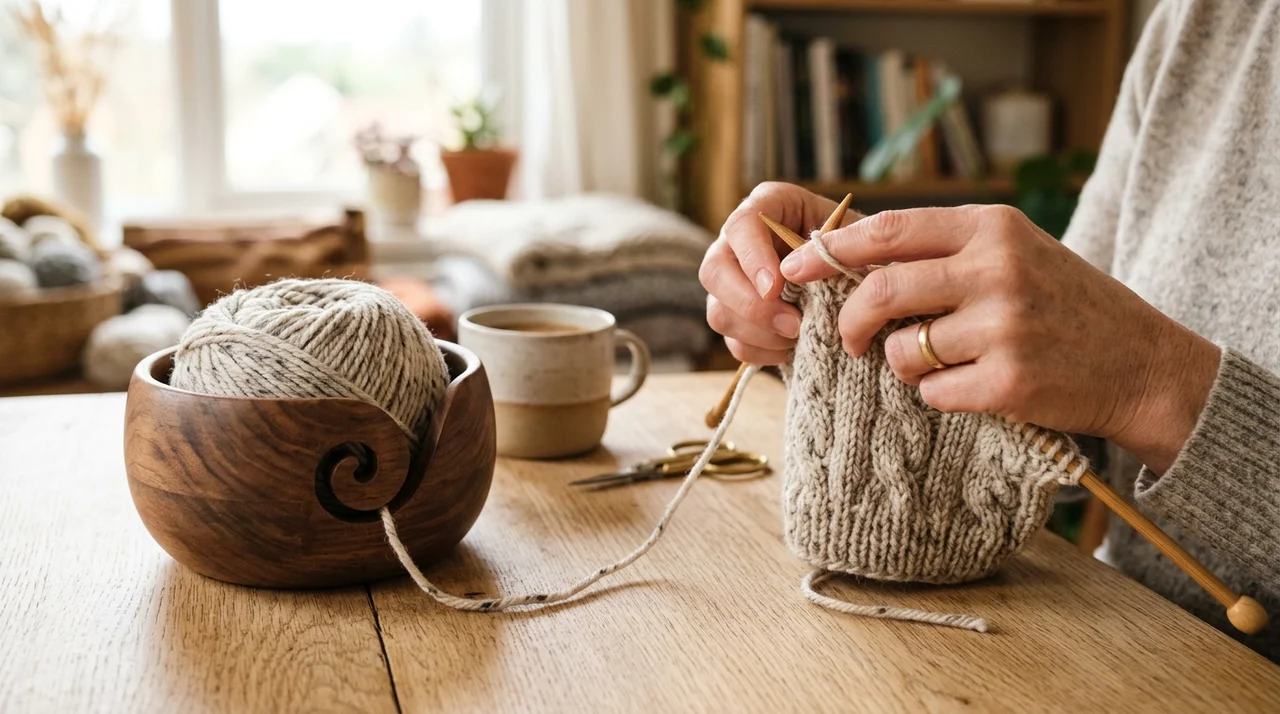 "꼬인 실 때문에 포기하지 마세요" 뜨개질 실 꼬이는 이유와 초보 실수 해결법