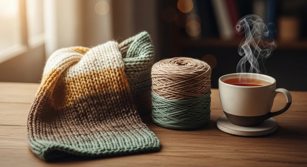 완벽한 뜨개질을 위한 마지막 한 끝