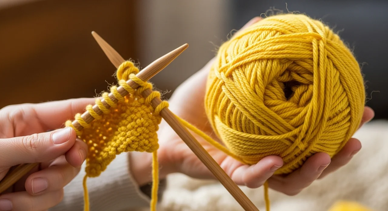 뜨개질, 설레는 시작이 좌절로 바뀌는 순간