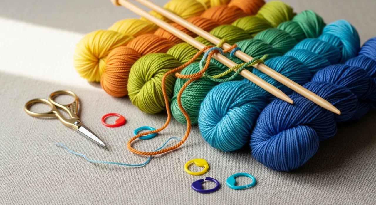 성공적인 첫 뜨개질을 위한 준비물 체크리스트