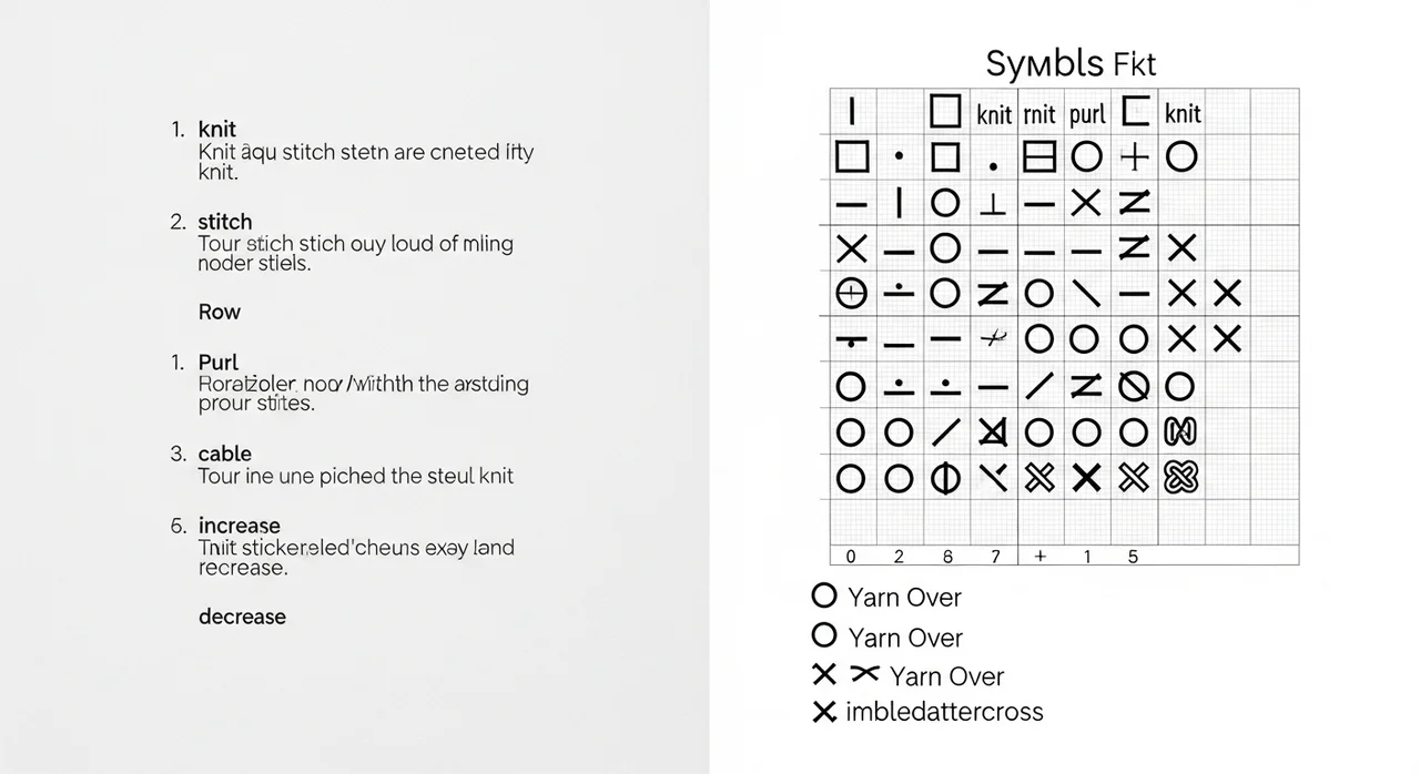 나에게 맞는 도안 찾기: 서술형 vs 그림 도안