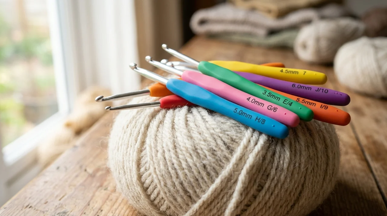 “이것만 알아도 망치지 않아요” 코바늘 크기 잘못 선택하면 생기는 문제