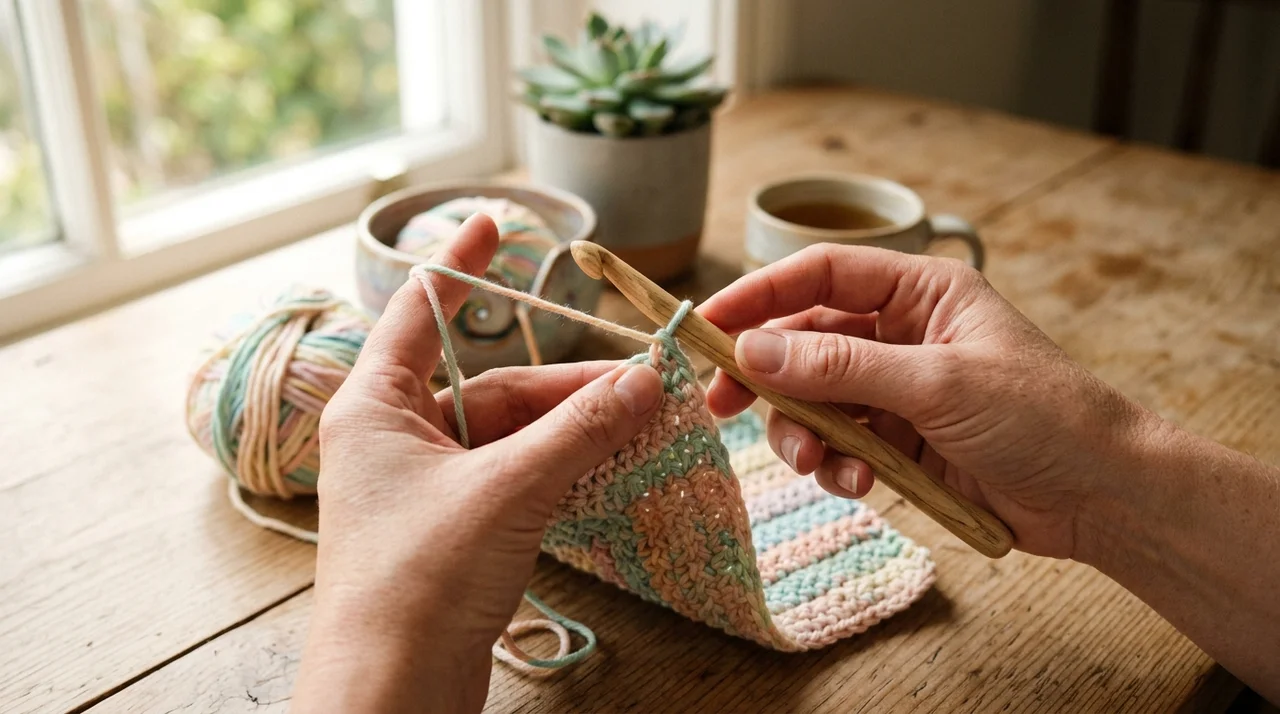 “똥손도 금손되는” 코바늘 뜨개질 시작 방법 초보 기준 완벽 정리