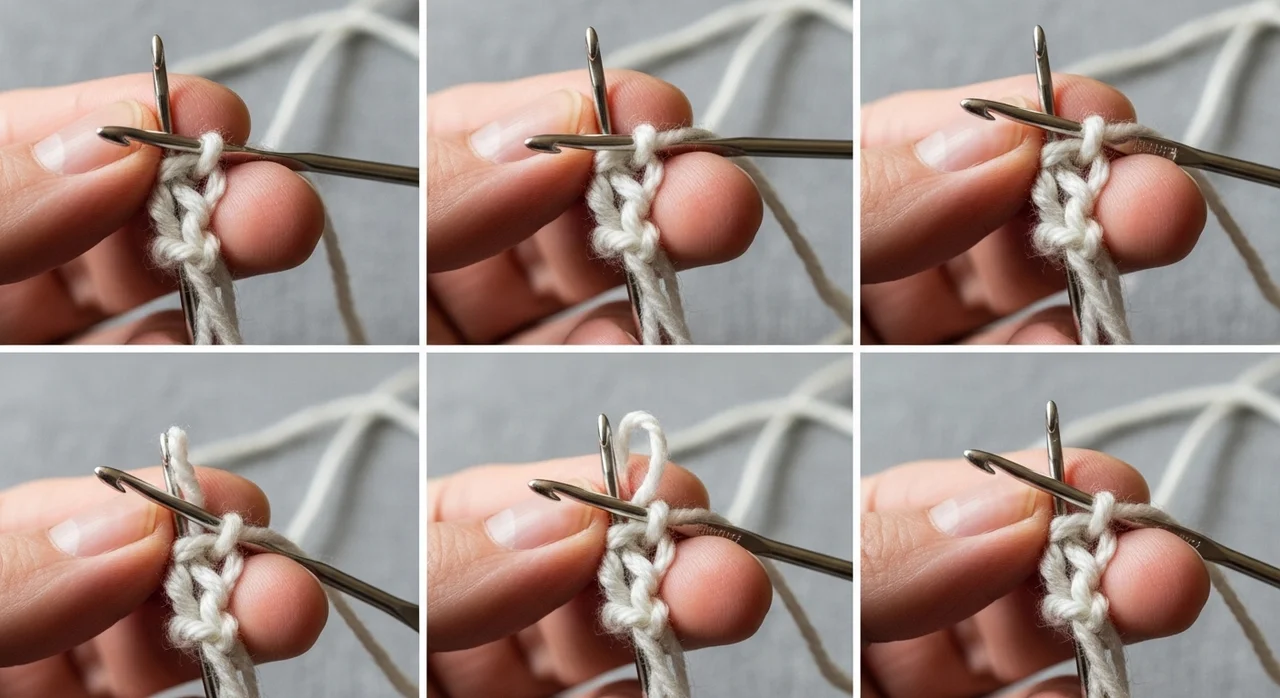 딱 3가지만 익히세요! 기본 뜨기 단계