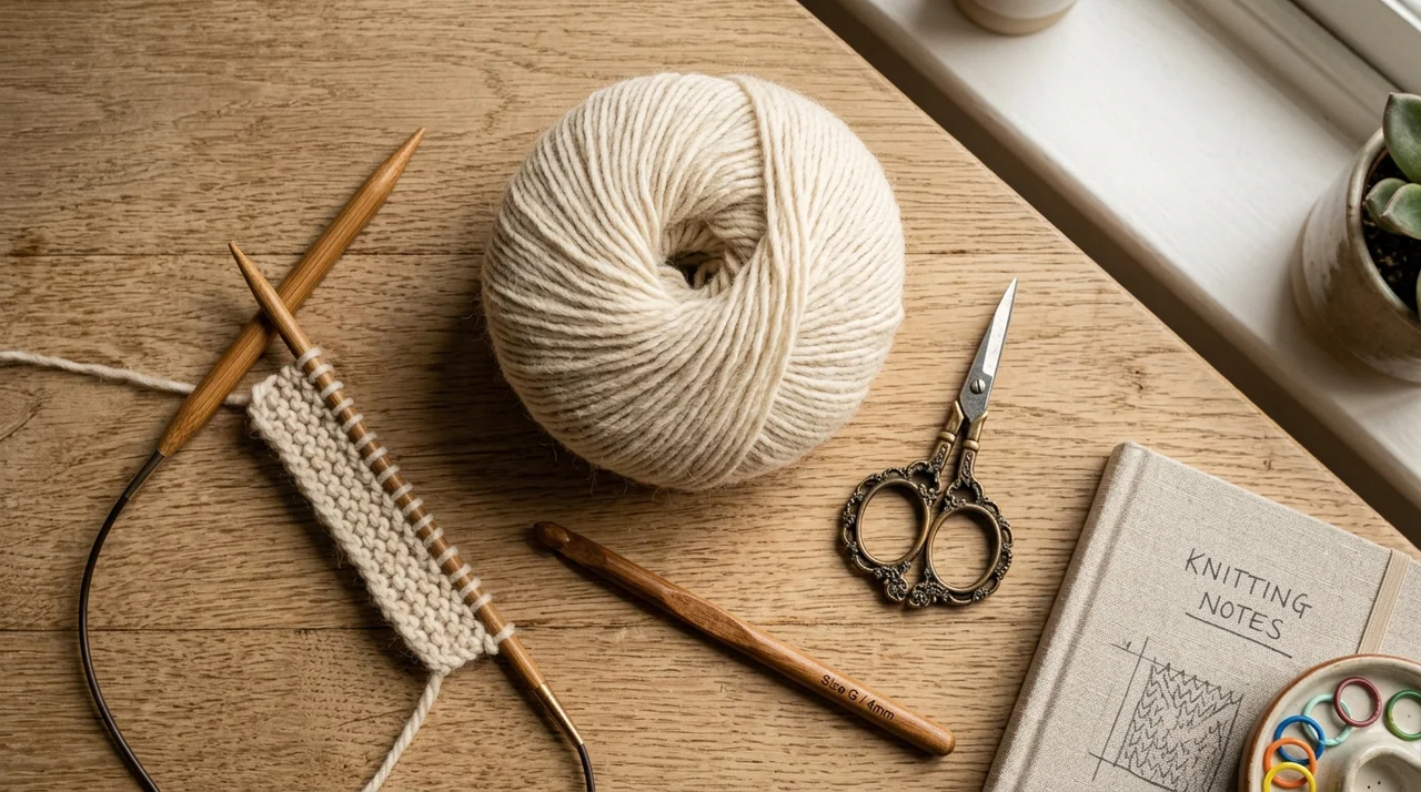 “이것만 사면 실패 없어요” 뜨개질 처음 시작 준비물 추천 가이드