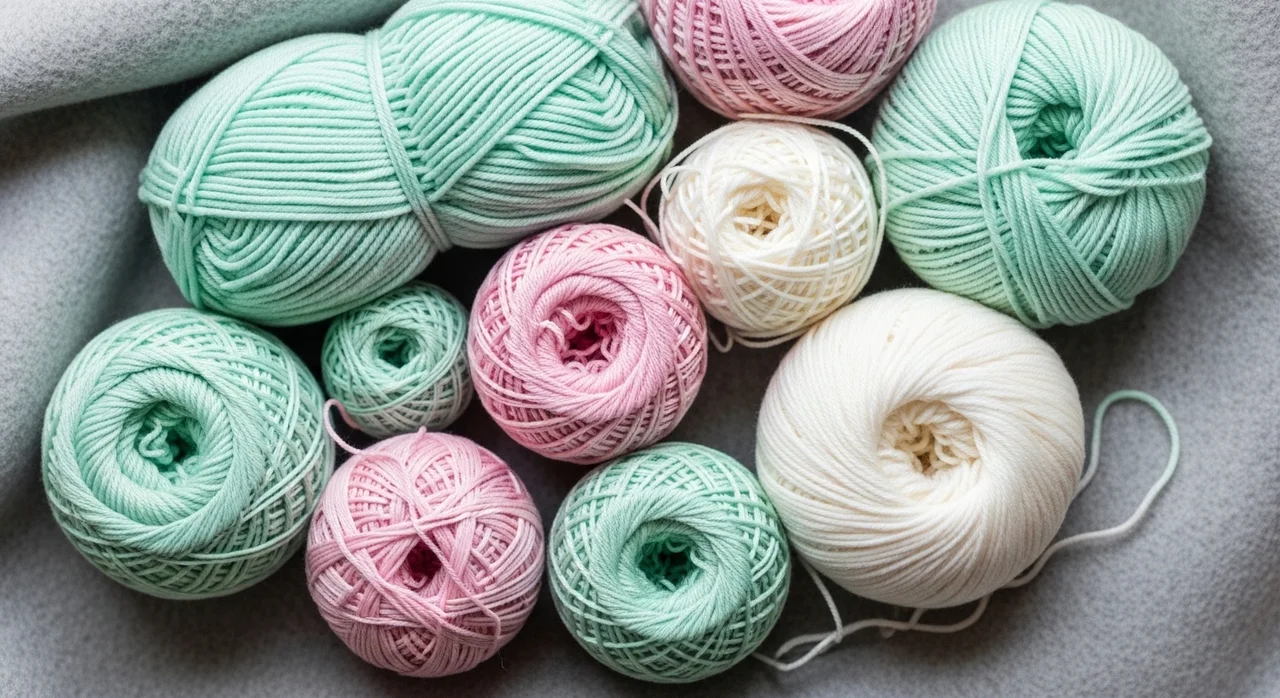 실 선택이 가장 어려워요! 어떤 실이 좋을까?