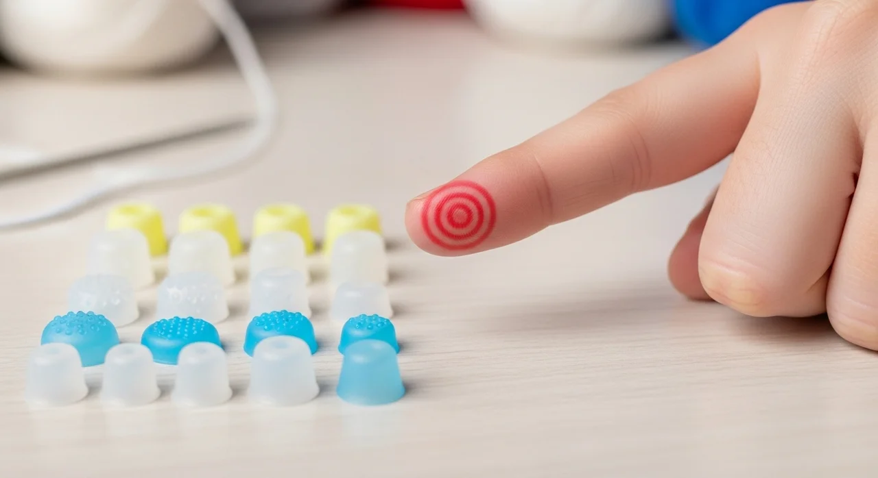 뜨개질할 때 손가락이 욱신거린다면?